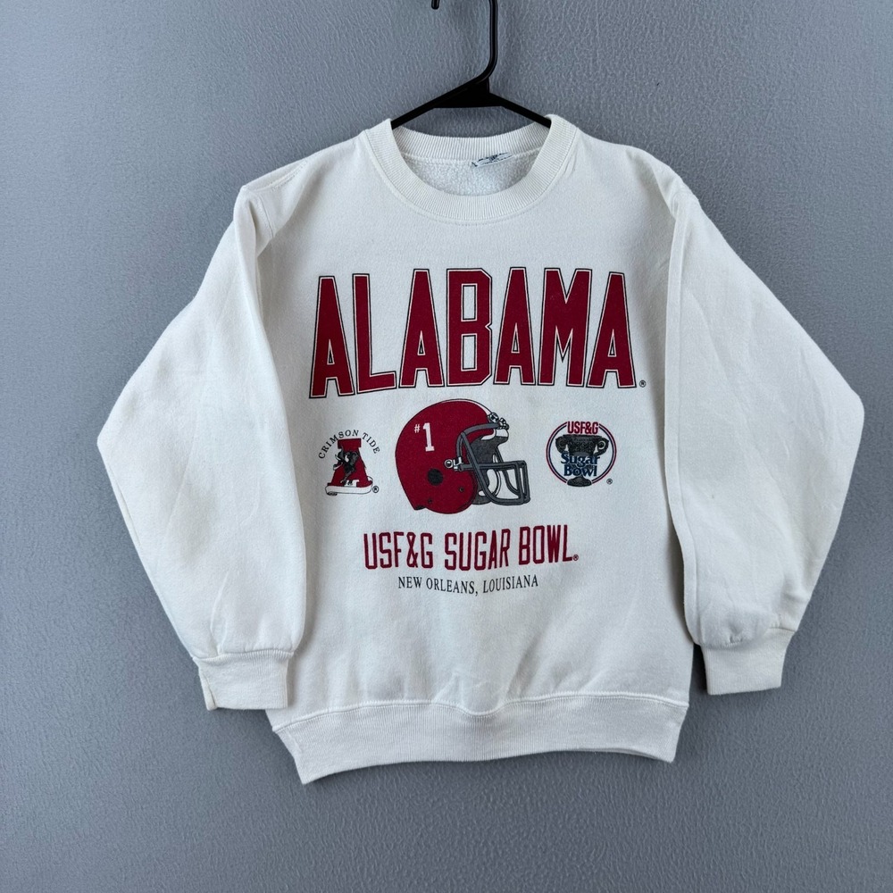 University of Alabama Sweatshirt Womens Medium 80s‎ 90s Crewneck Football